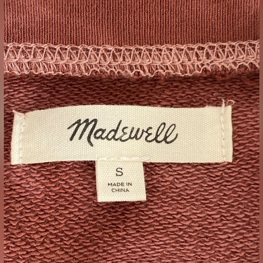 MADEWELL Moon Phases Tie Dye Crewneck Pullover Sweatshirt Women’s Size:Small EUC - Picture 9 of 10